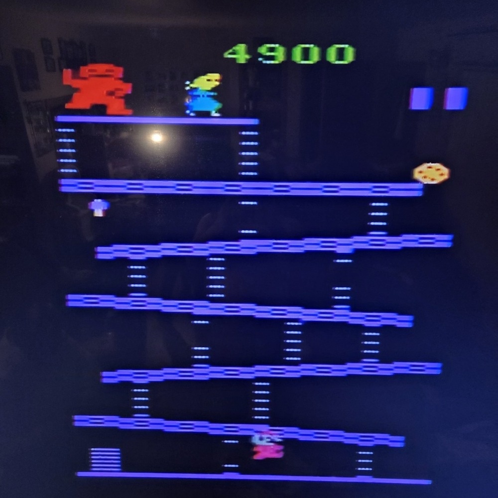 VTG Donkey Kong Atari 2600 Video Game‎ Cartridge Coleco 1982 Tested